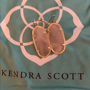 Light pink/gold Dani earrings Kendra Scott